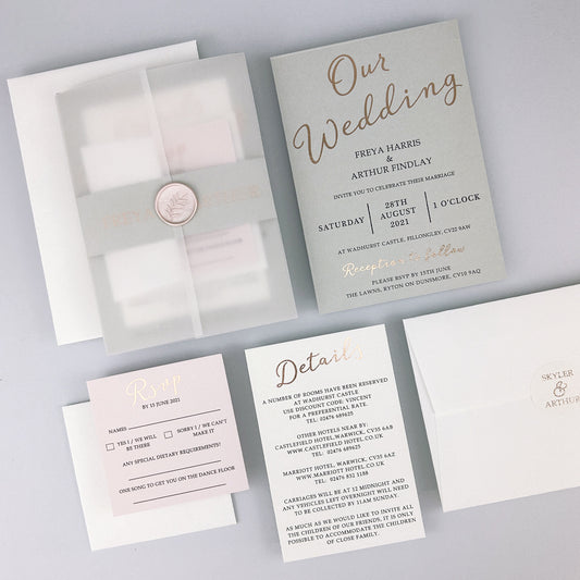 Skyler Wedding Invitation