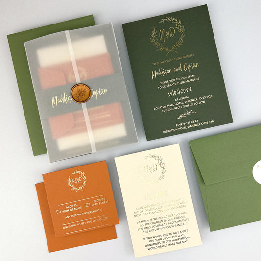 Maddison Wedding Invitation