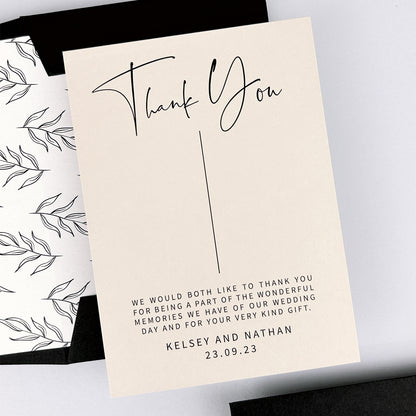 Kelsey Thank You Card