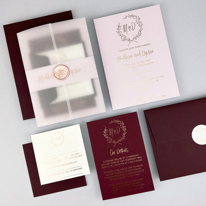 Maddison Wedding Invitation