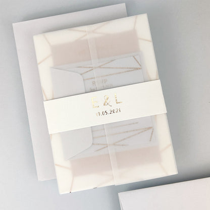 Zuri Wedding Invitation - Neutrals