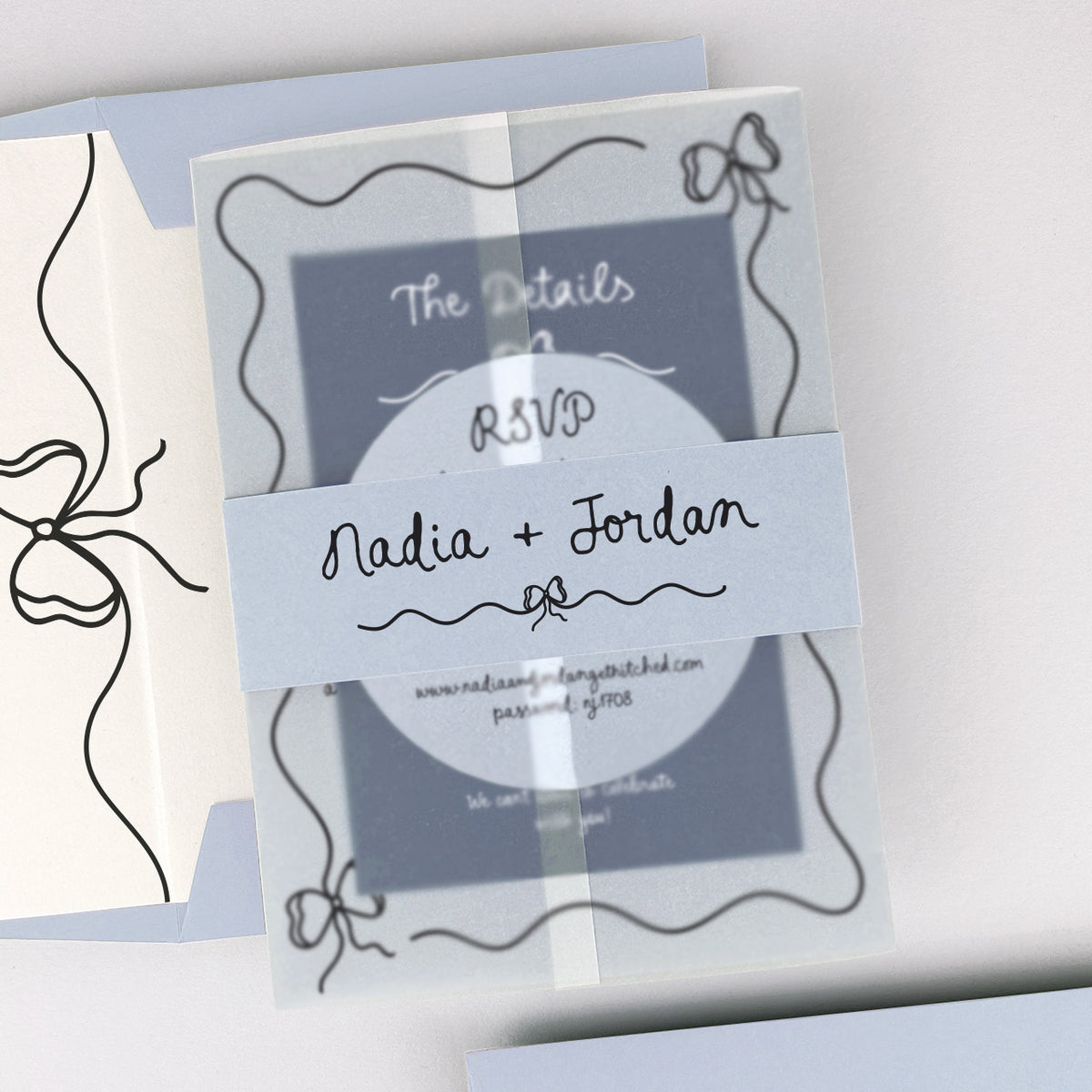 Nadia Wedding Invitation