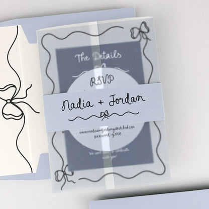 Nadia Wedding Invitation