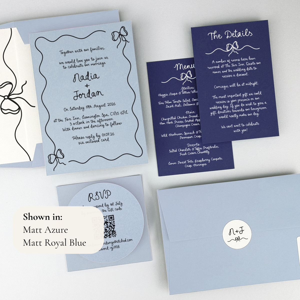 Nadia Wedding Invitation