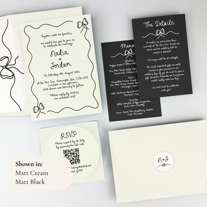 Nadia Wedding Invitation