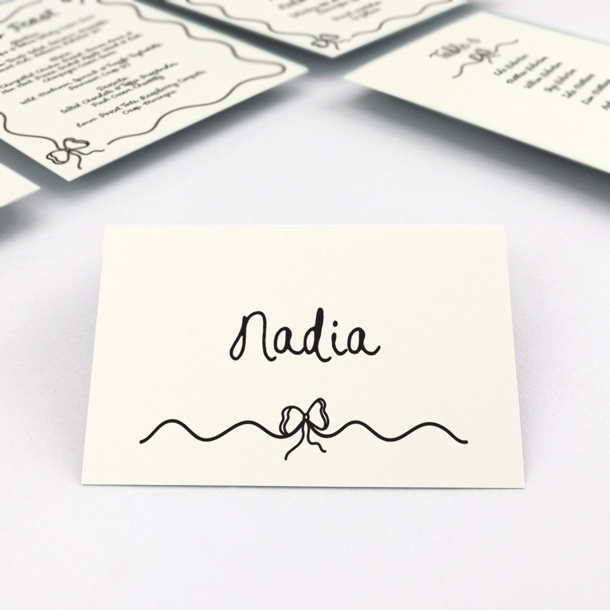 Nadia Place Card