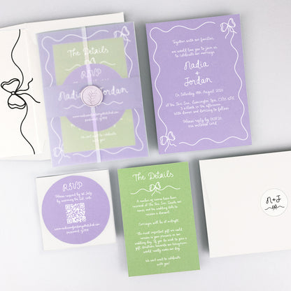 Nadia Wedding Invitation