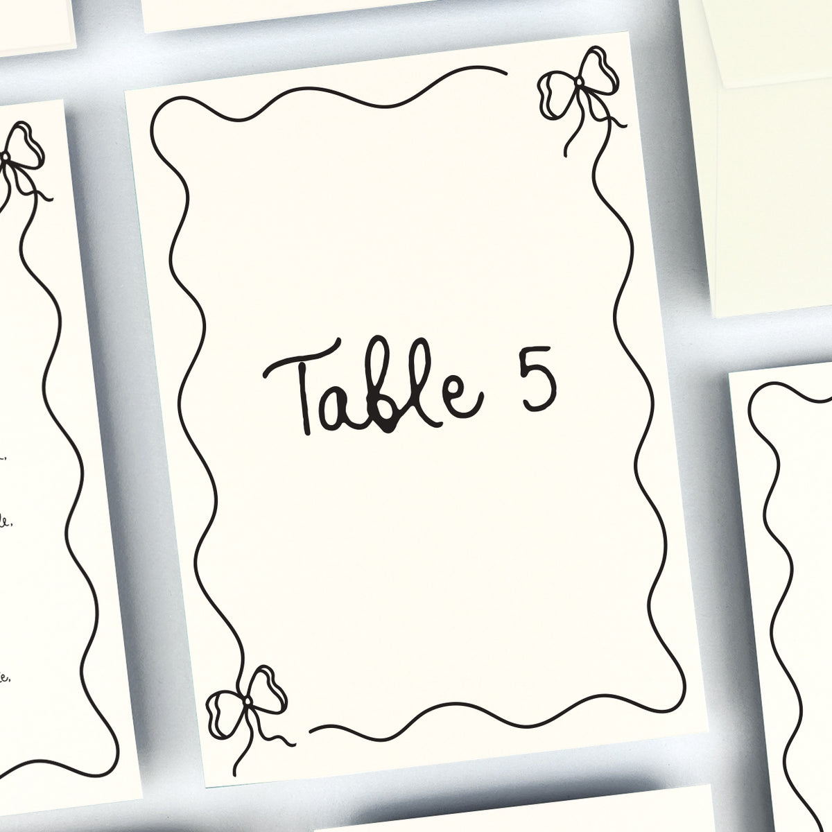 Nadia Table Name / Number
