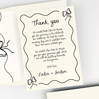 Nadia Thank You Card