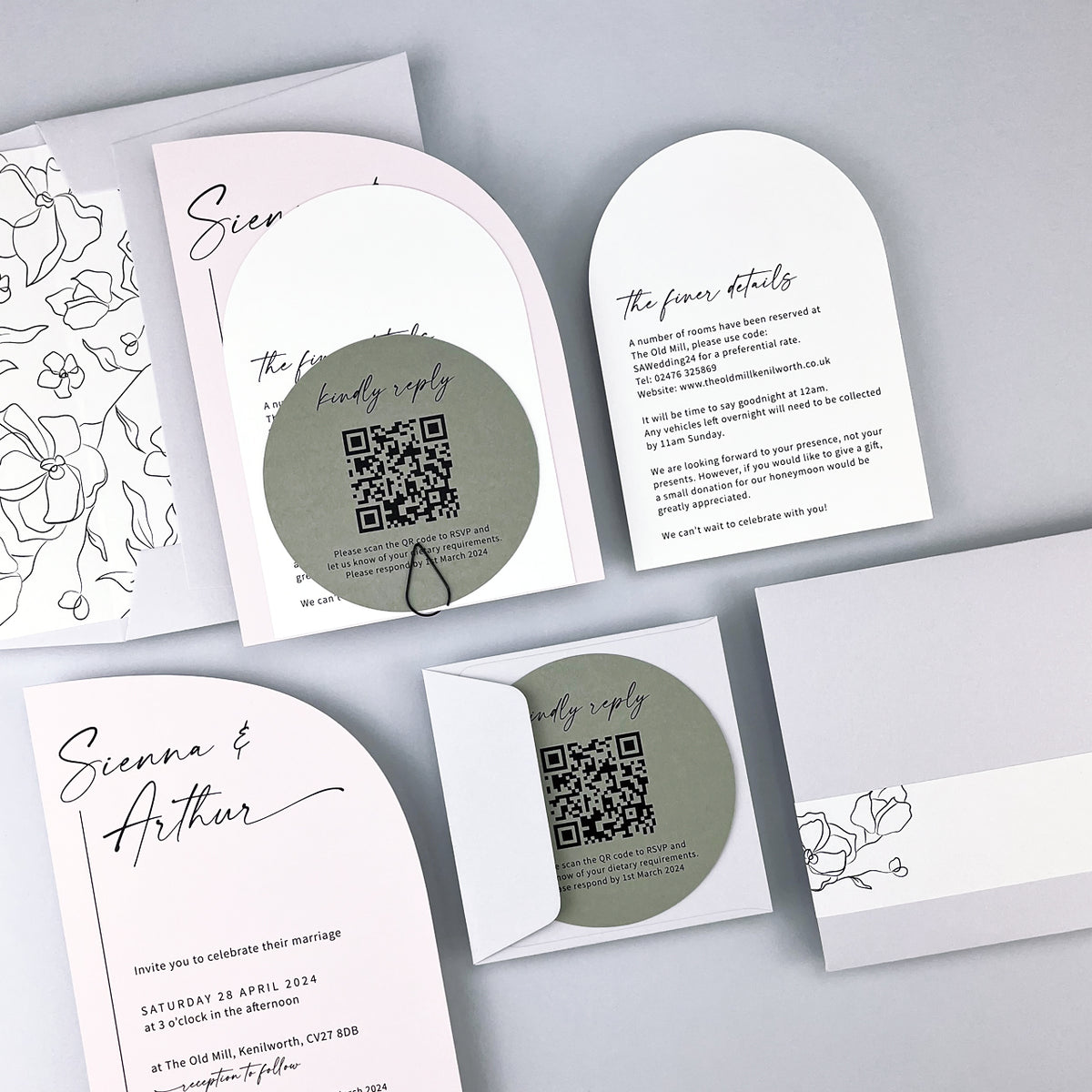 Sienna Wedding Invitation