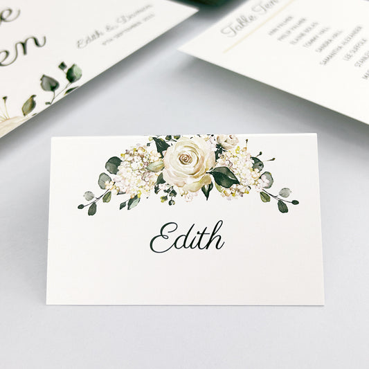 Edith Place Card