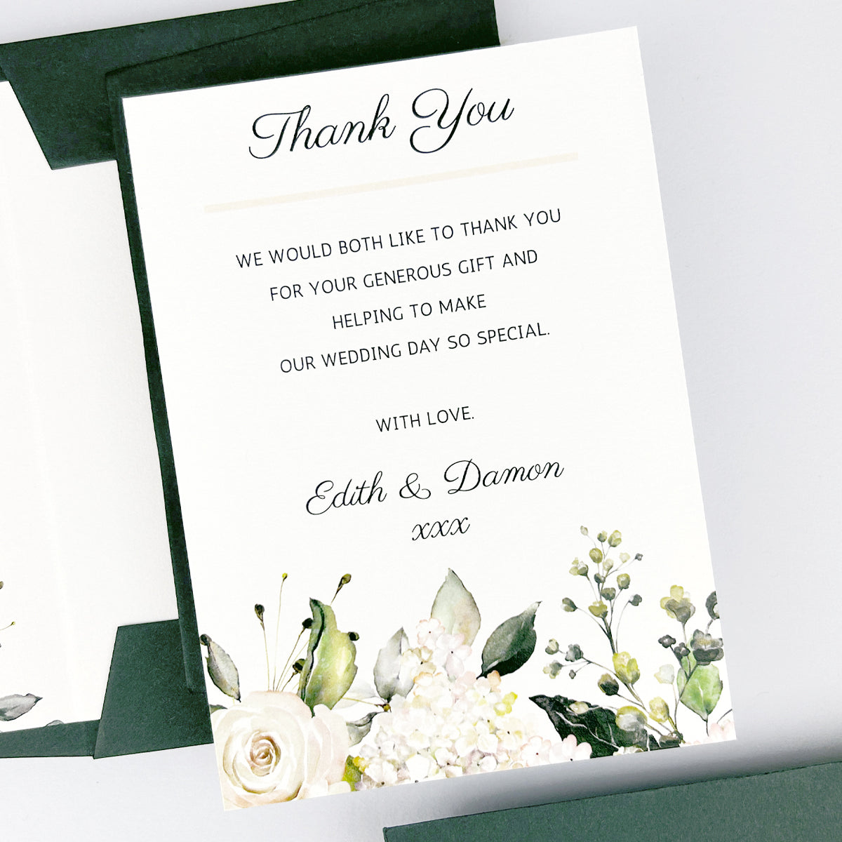 Edith Thank You Card