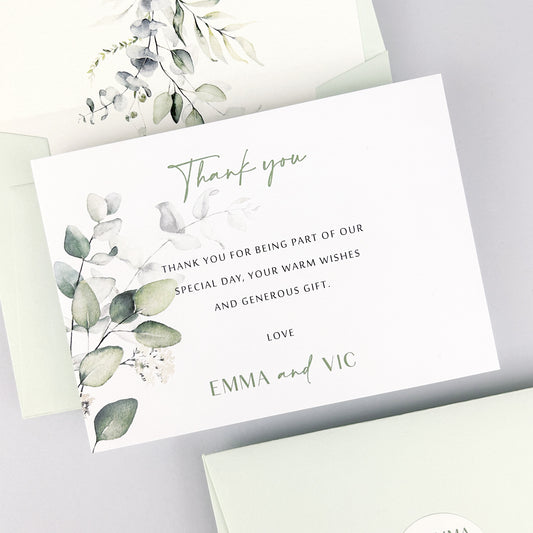 Emma Thank You Card