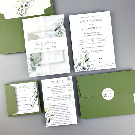 Emma Wedding Invitation