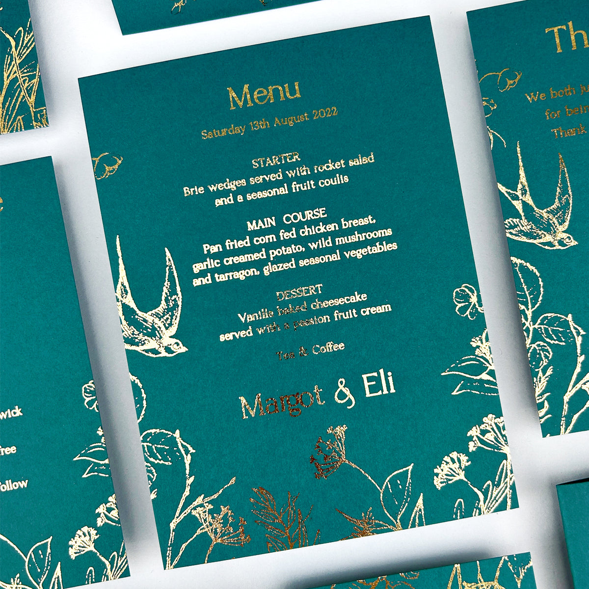 Margot Menu