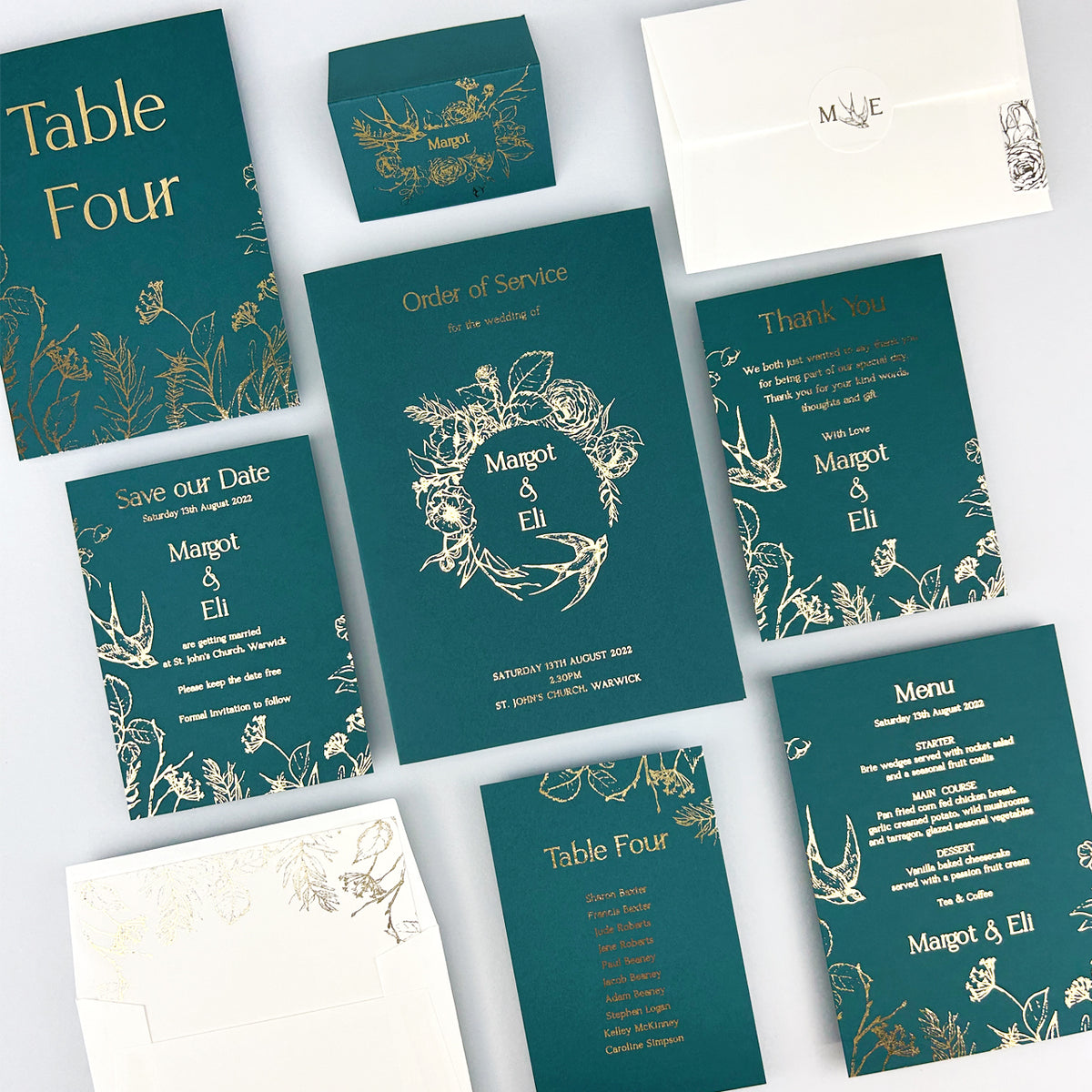 Margot Menu