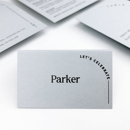 Parker Place Card