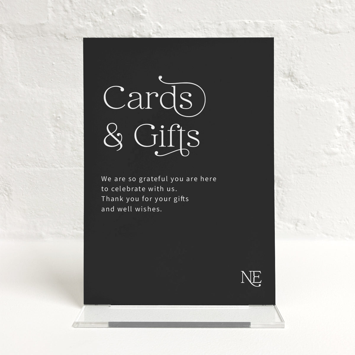 Nolan Matching Small Table Sign