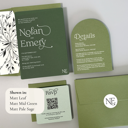 Nolan Wedding Invitation