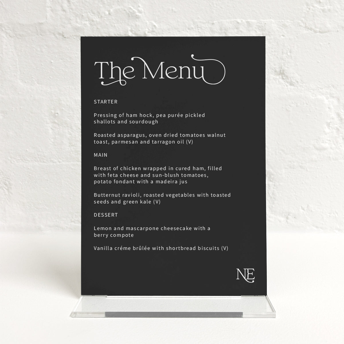 Nolan Matching Small Table Sign