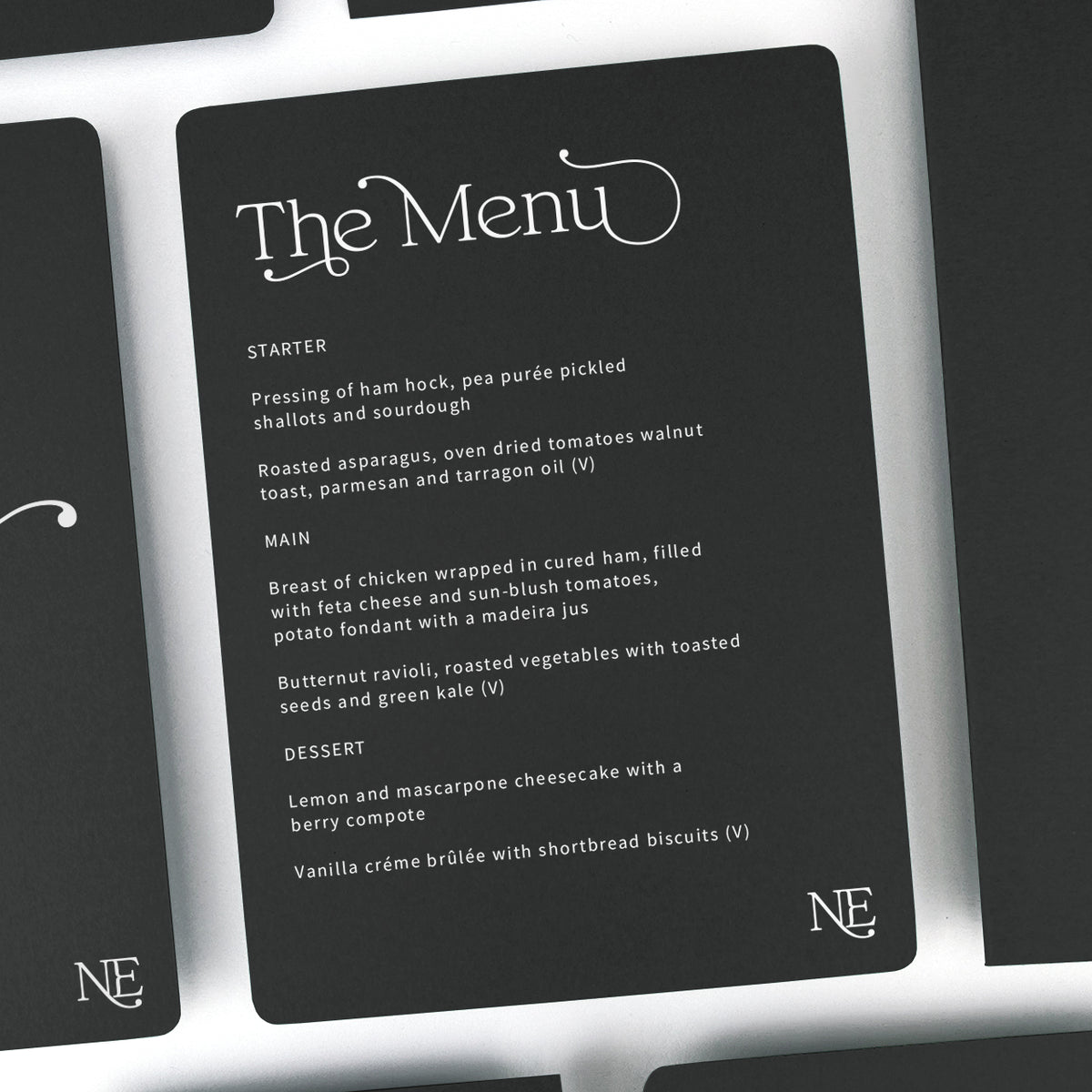 Nolan Menu