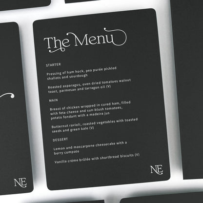 Nolan Menu