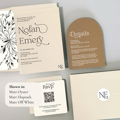 Nolan Wedding Invitation