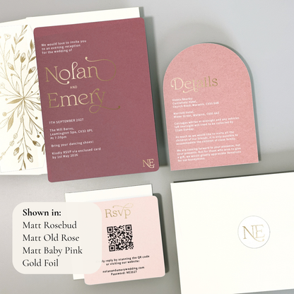 Nolan Wedding Invitation