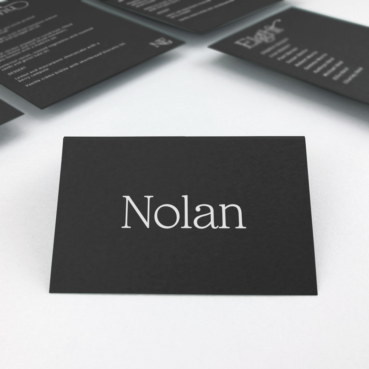 Nolan Place Card