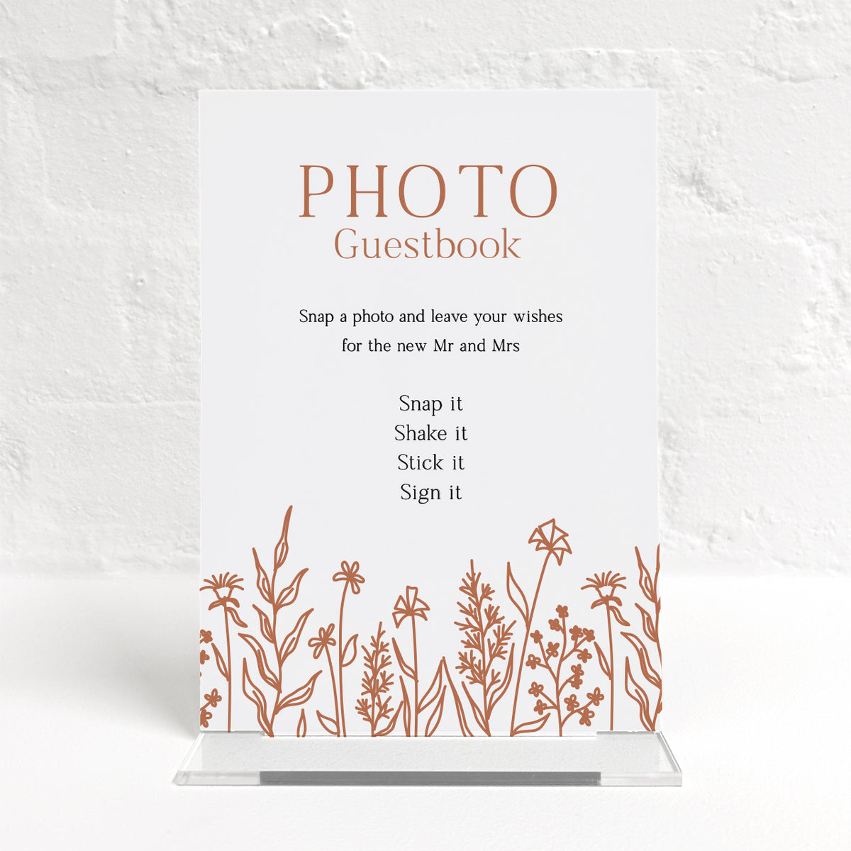 Nora Matching Small Table Sign