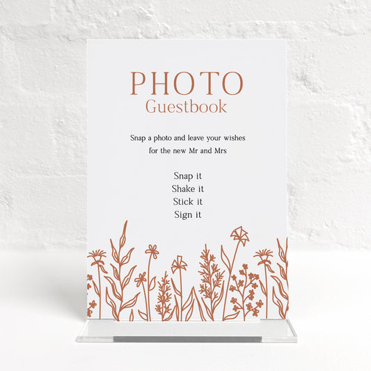 Nora Matching Small Table Sign