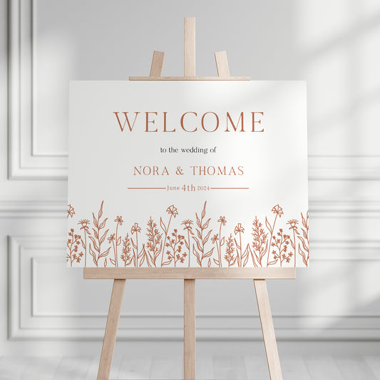 Nora Welcome Sign