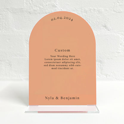 Nyla Matching Small Table Sign