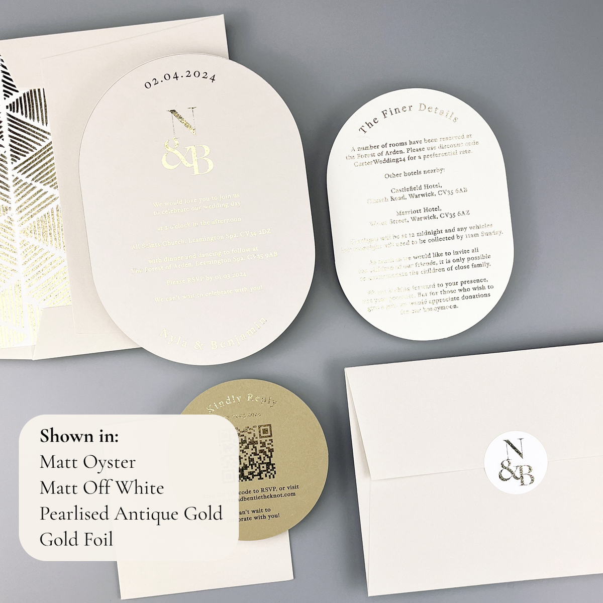 Nyla Wedding Invitation