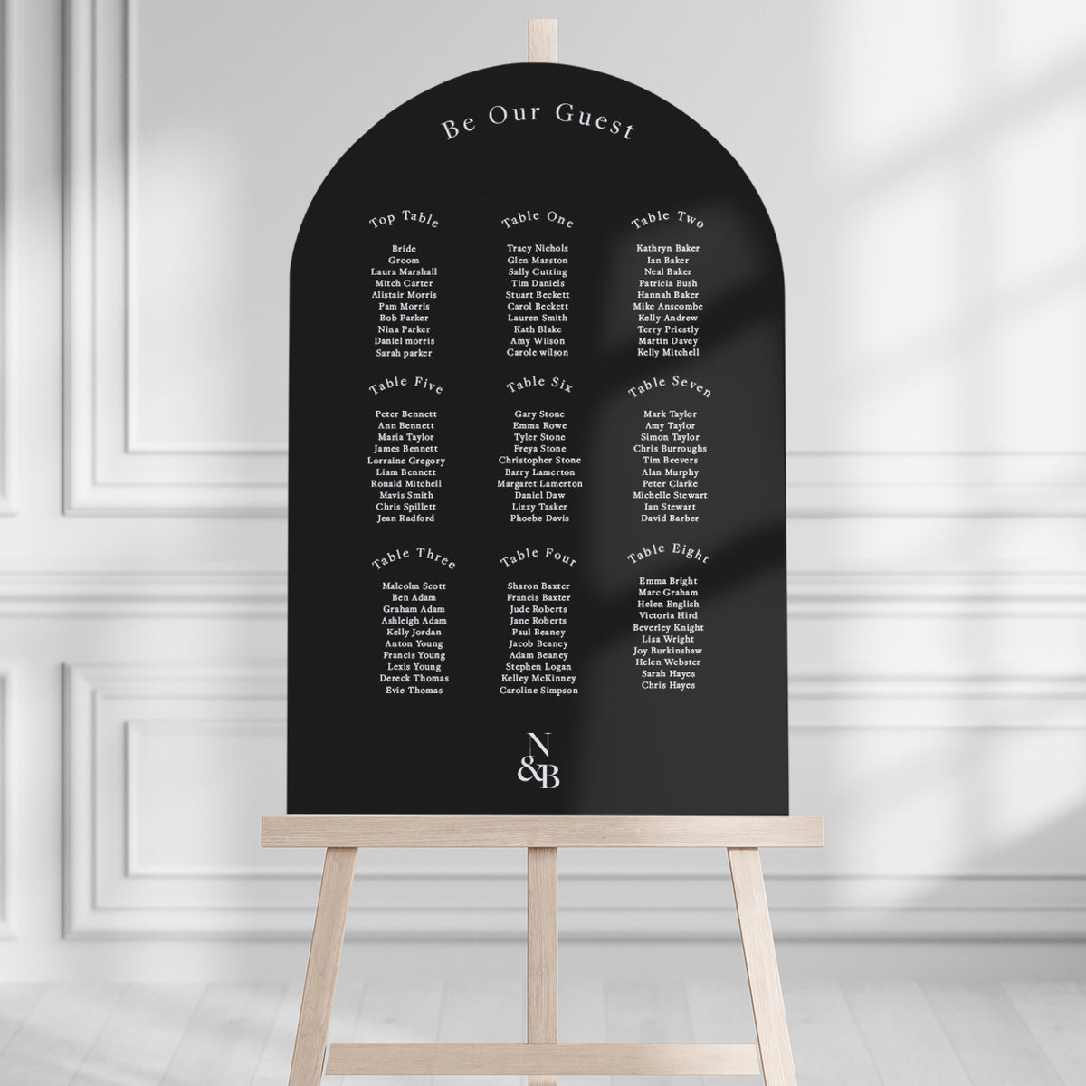 Nyla Seating Plan