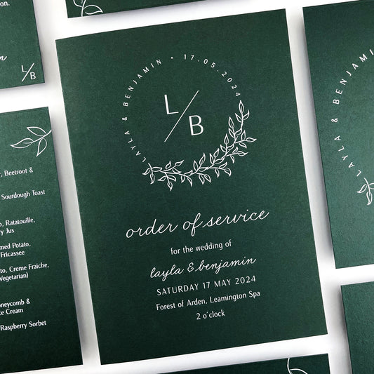 Layla Order of Service