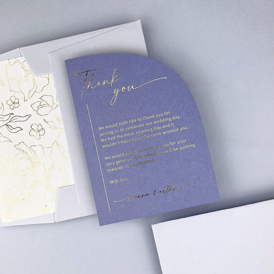 Sienna Thank You Card