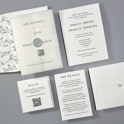 Oakley Wedding Invitation