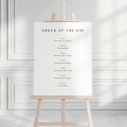 Oakley Order of the Day Sign