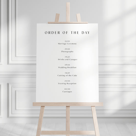 Oakley Order of the Day Sign