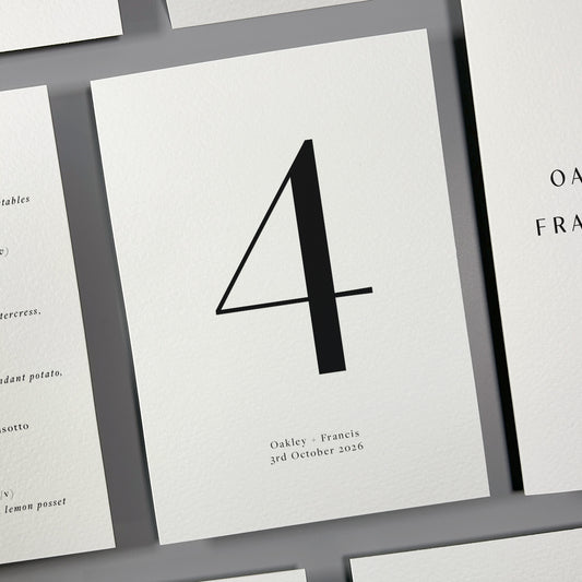 Oakley Table Name / Number