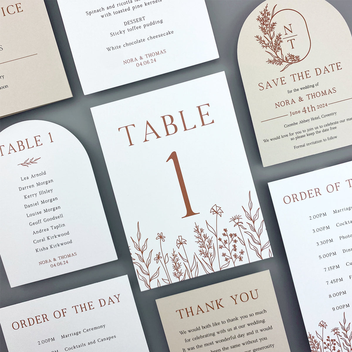 Nora Menu