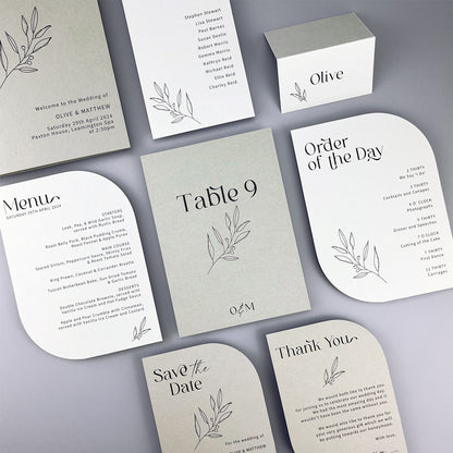 Olive Menu