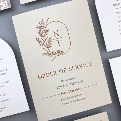 Nora Order of Service