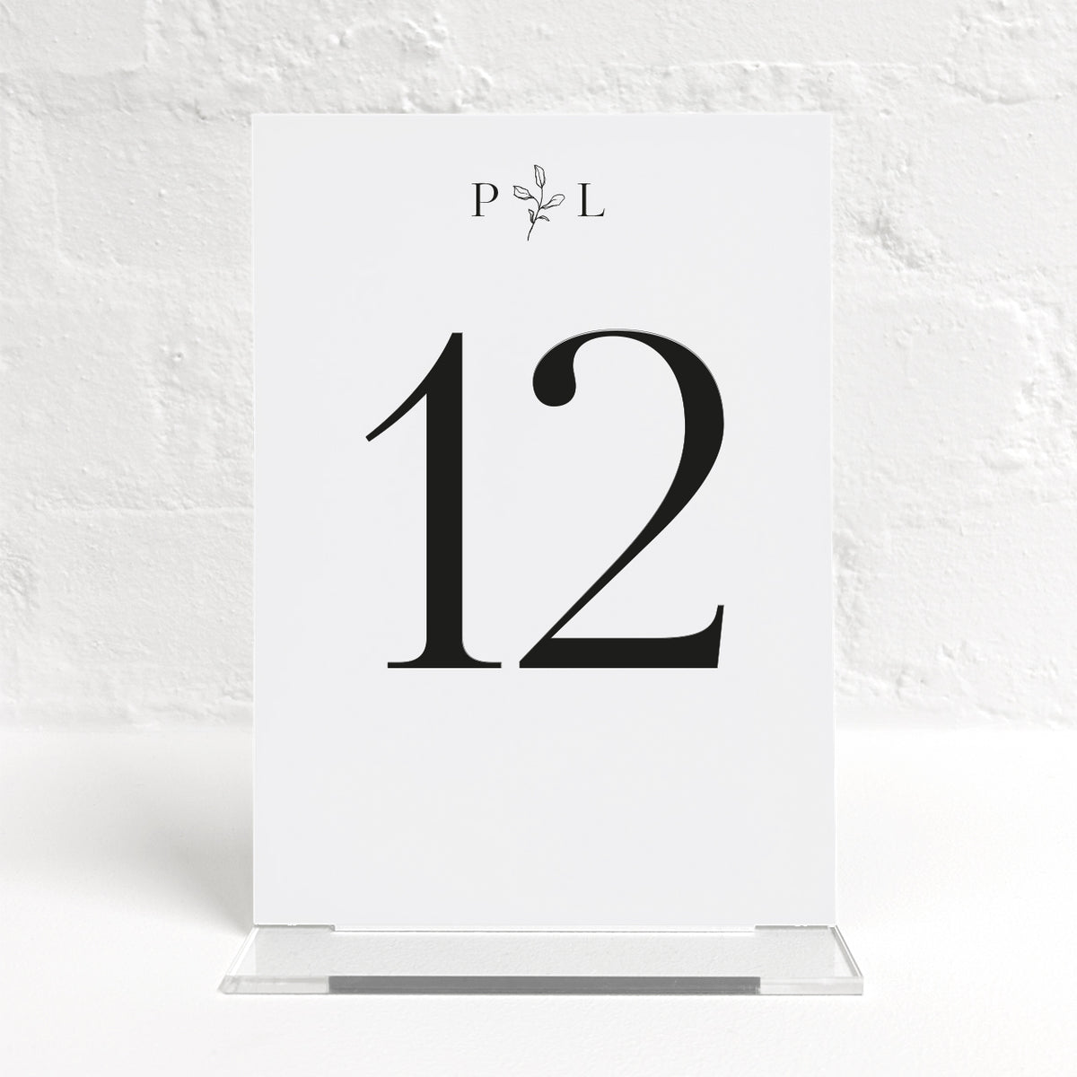 Paris Matching Small Table Sign