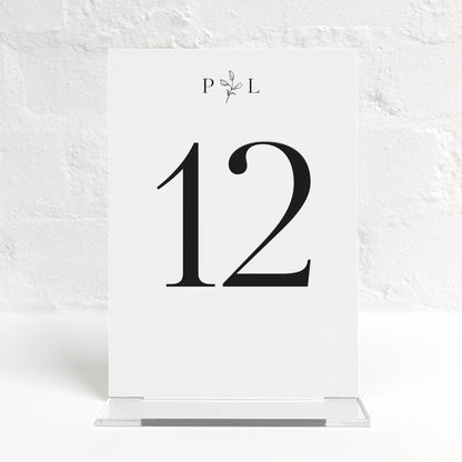 Paris Matching Small Table Sign