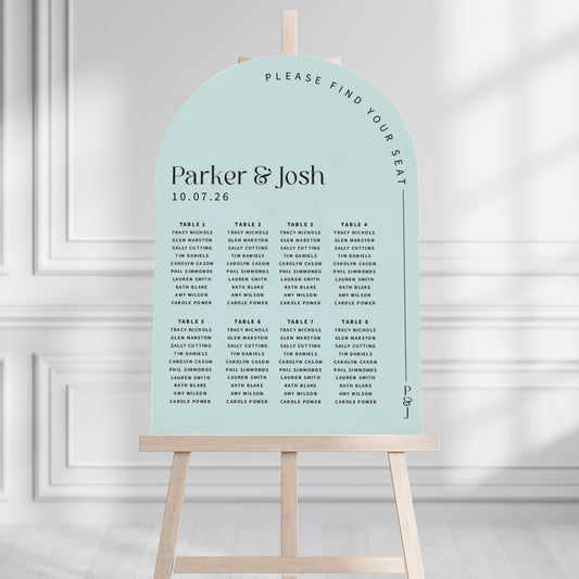 Parker Seating Plan