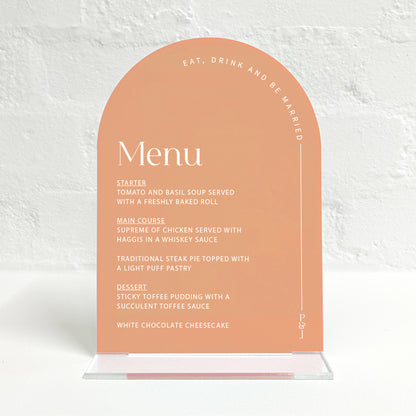 Parker Matching Small Table Sign