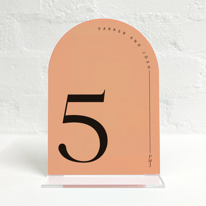 Parker Matching Small Table Sign