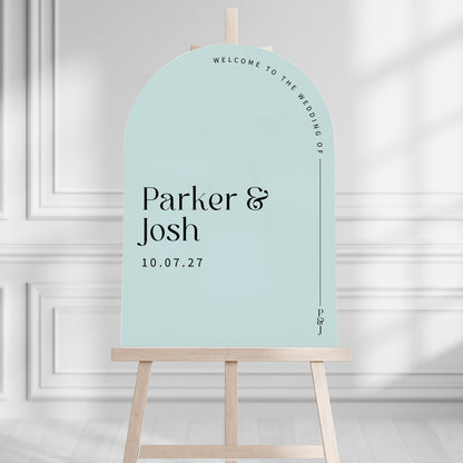 Parker Welcome Sign